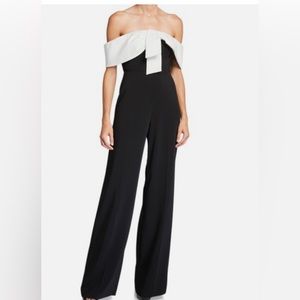 JAY GODFREY Off-the-Shoulder Gaggi Jumpsuit.